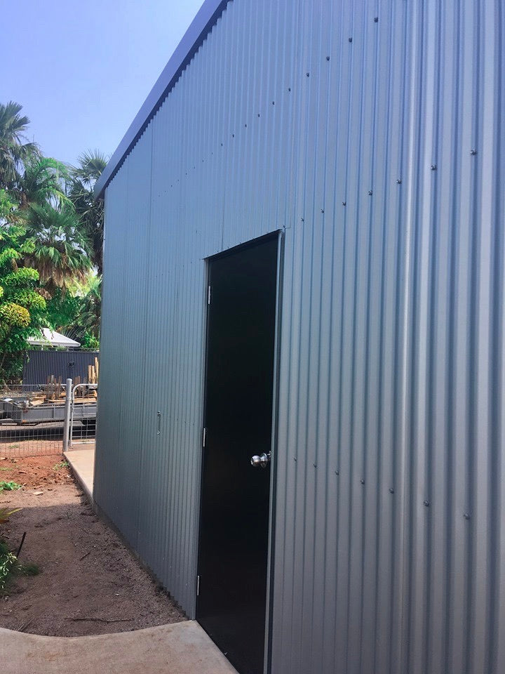 Skillion Roof Shed - 39.68 Square Metres