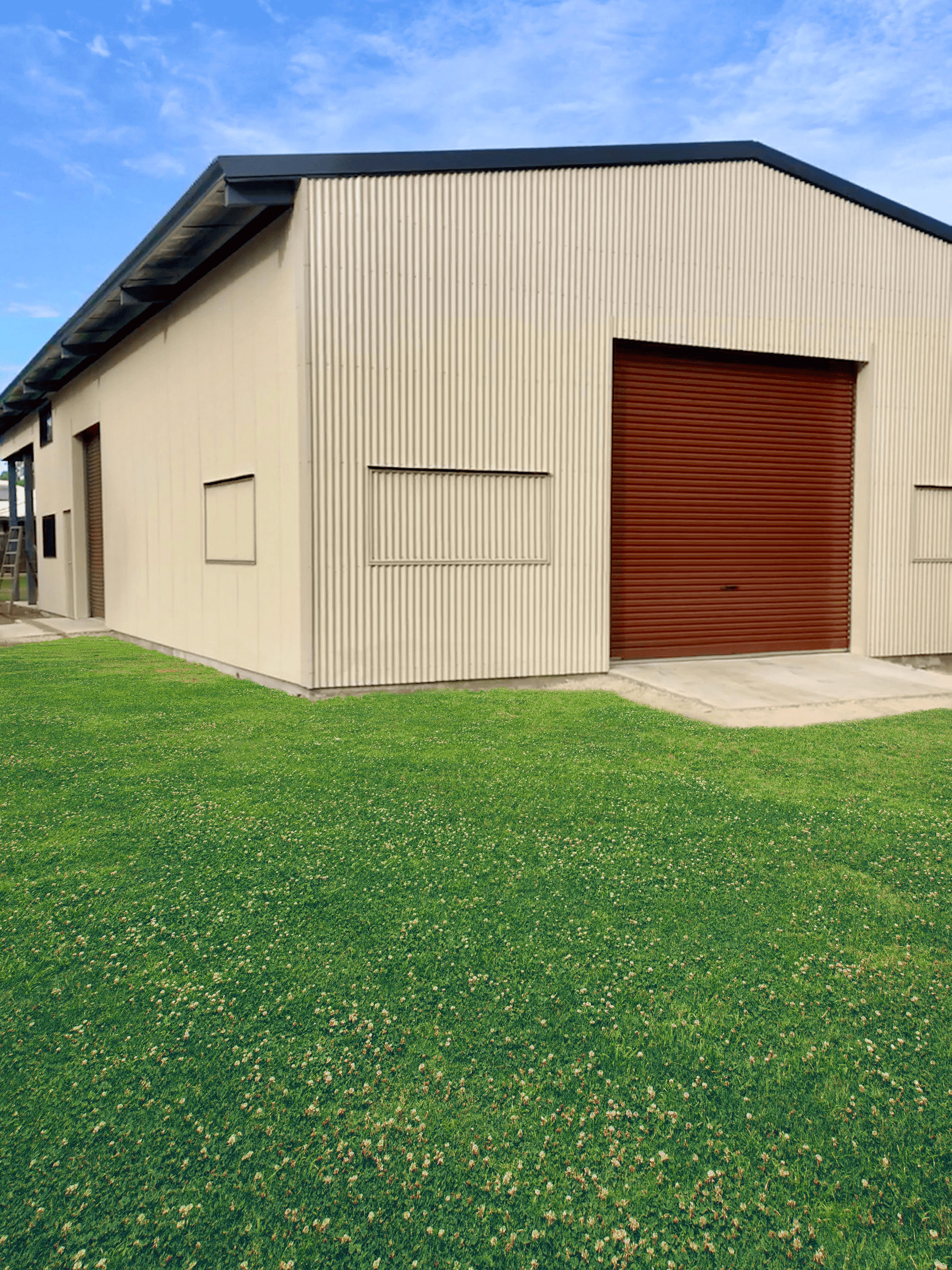 Gable Roof Shed - 255 Square Metres
