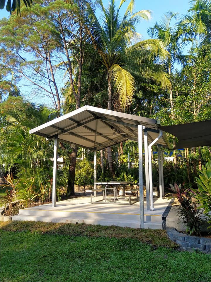 Satteldachpavillon – 25,2 Quadratmeter